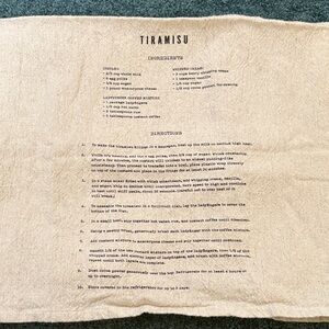 Hearth and Hand Tiramisu Dish Towel